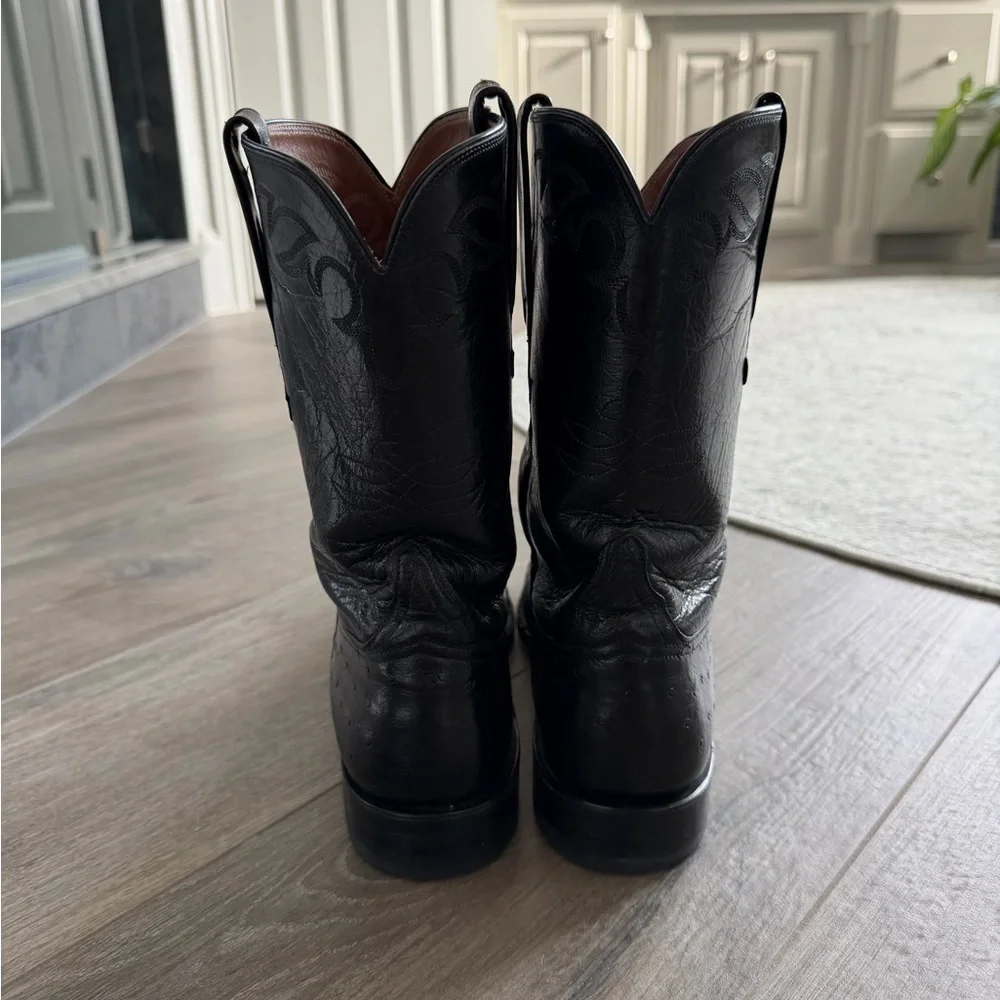 Lucchese smooth ostrich